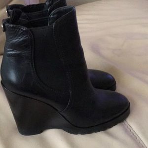 Michael Kors wedge boots